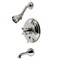 Kingston Brass KB36360AX Tub and Shower Faucet, Polished Nickel KB36360AX - alternate 1